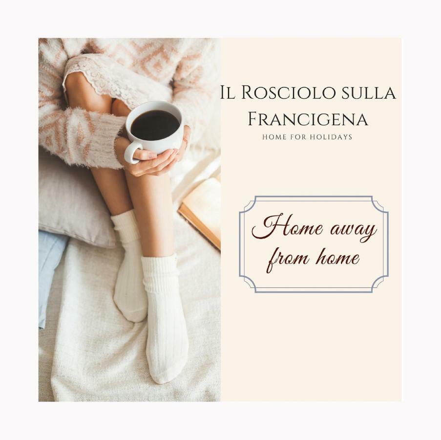 Il Rosciolo Sulla Francigena Apartment Formello Bagian luar foto